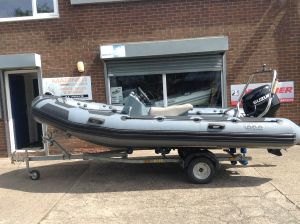 AKA Marine by Zodiac Nautic 4.7m RIB ,Suzuki DF60ATL & Trailer (click for enlarged image)